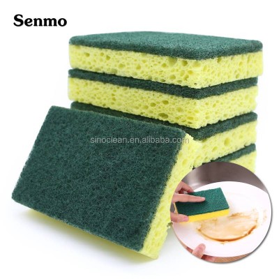 Biodegradable & Eco Friendly 10pk Kitchen Have Duty Scrubbing Sponge Esponja De Limpieza