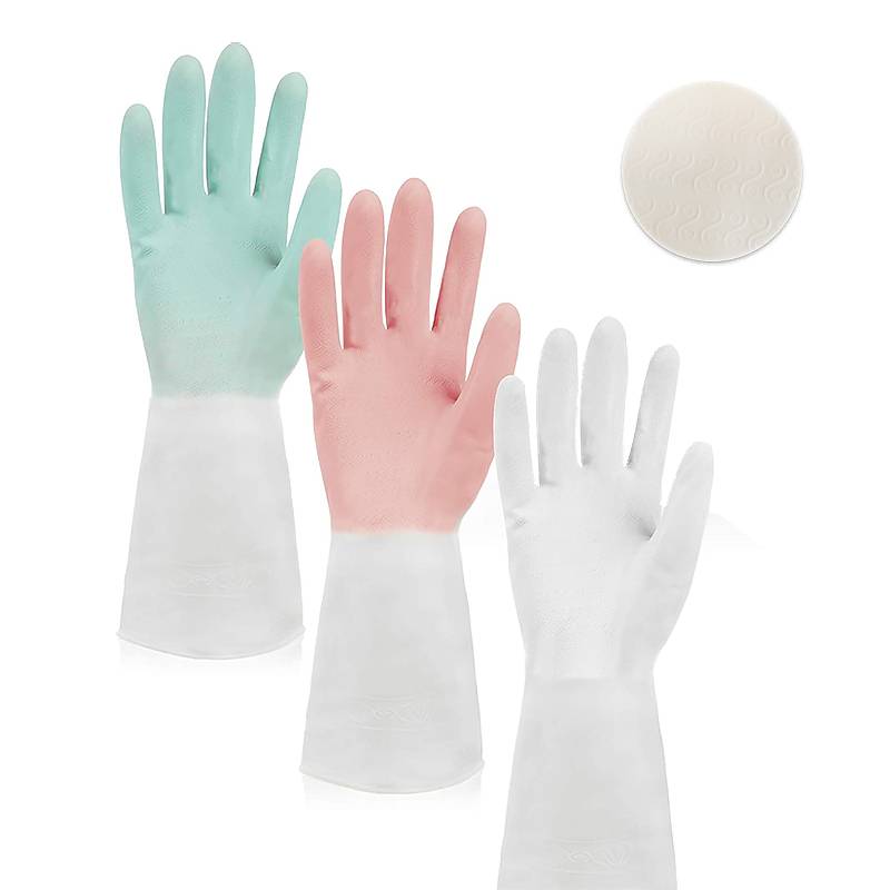 2020 Top Fancy Style Kitchen Cleaning Use Dish Latex Gloves