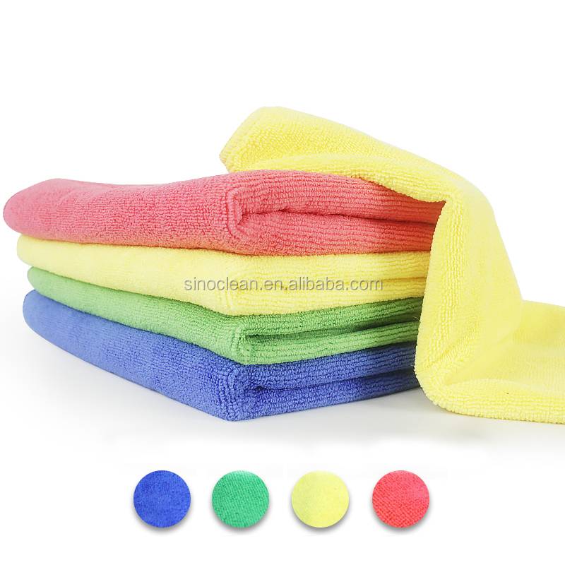 Customized Plain Dyed Car Cleaning Super Water Absorbent Microfiber Towel